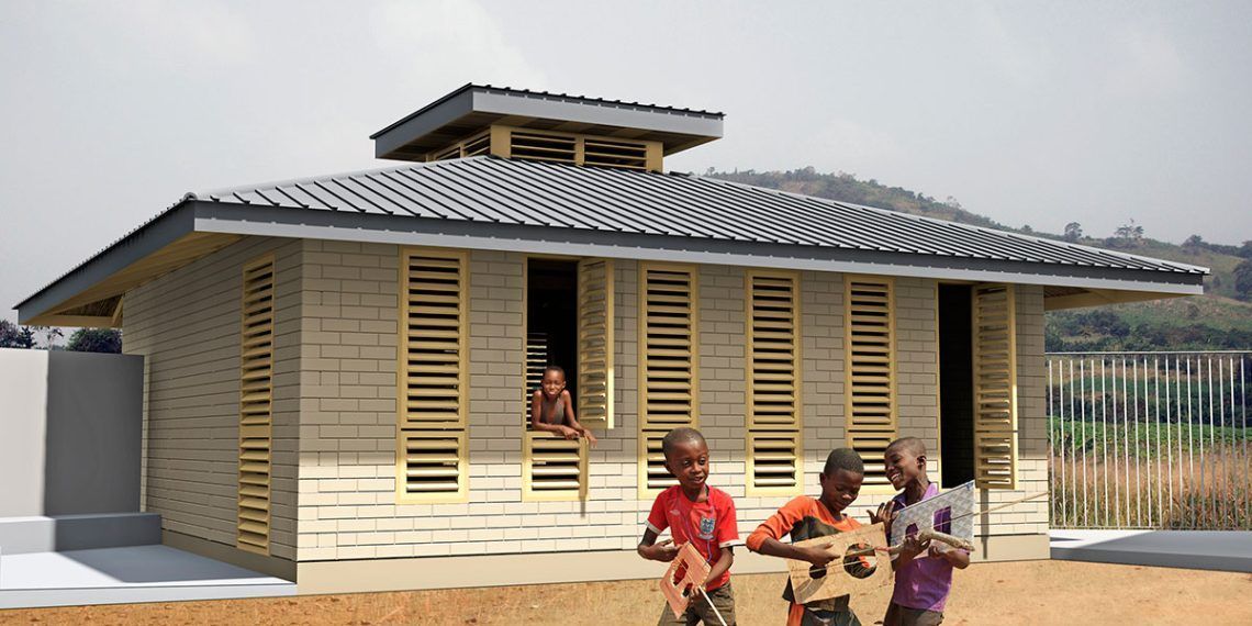 La tradition rencontre l’innovation: Construire une école durable au Ghana / WEbuilding