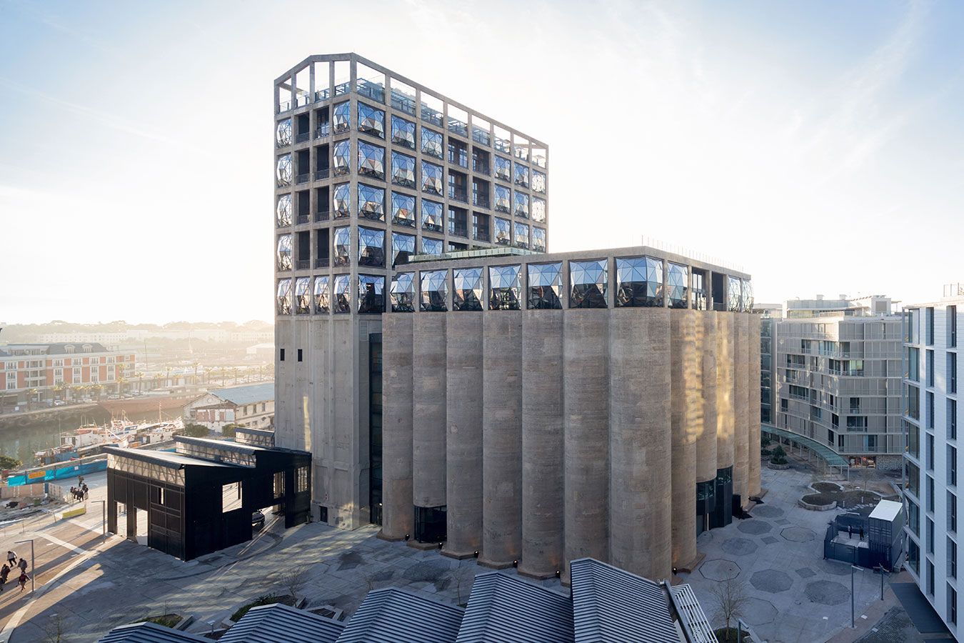 View Of Zeitz MOCAA In Silo Square. © Iwan Baan