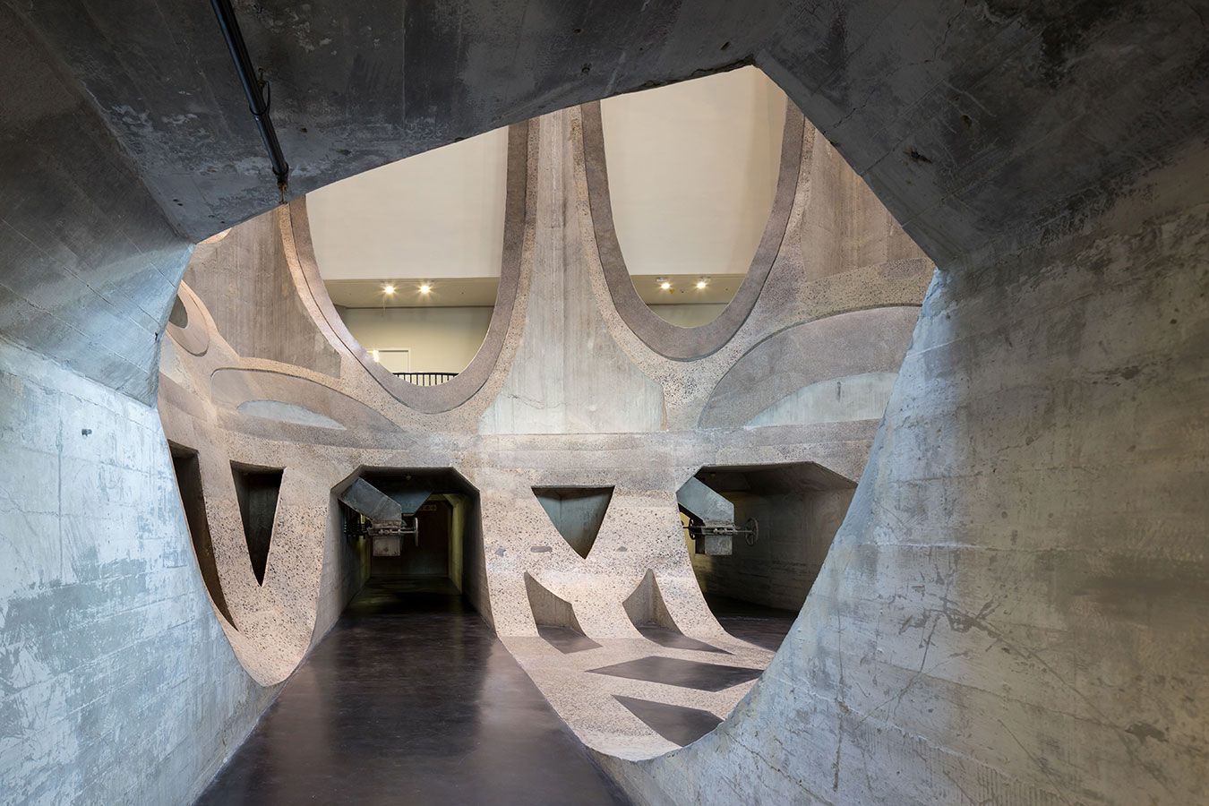 View Of Atrium From Tunnel. © Iwan Baan
