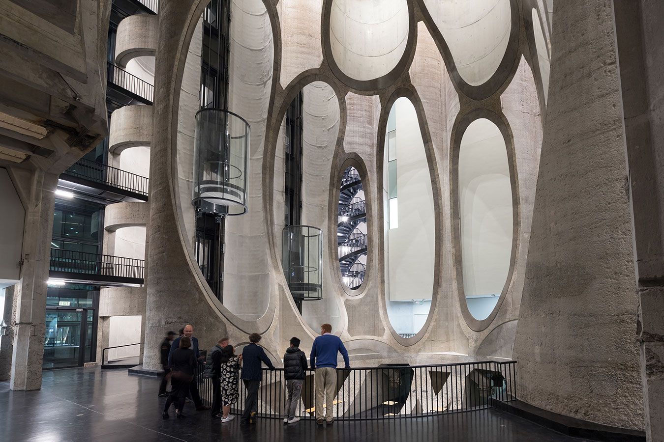 Atrium At Night. © Iwan Baan