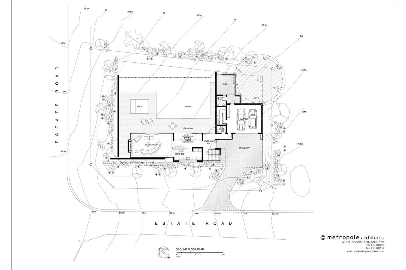 Ground Floor Plan. Courtesy Of Metropole Architects.