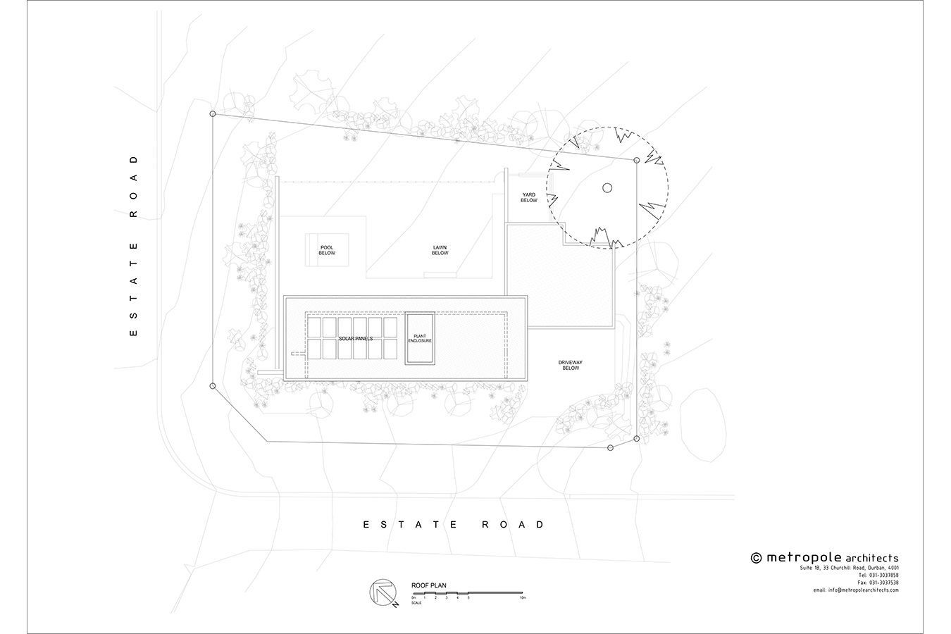 Roof Plan. Courtesy Of Metropole Architects.