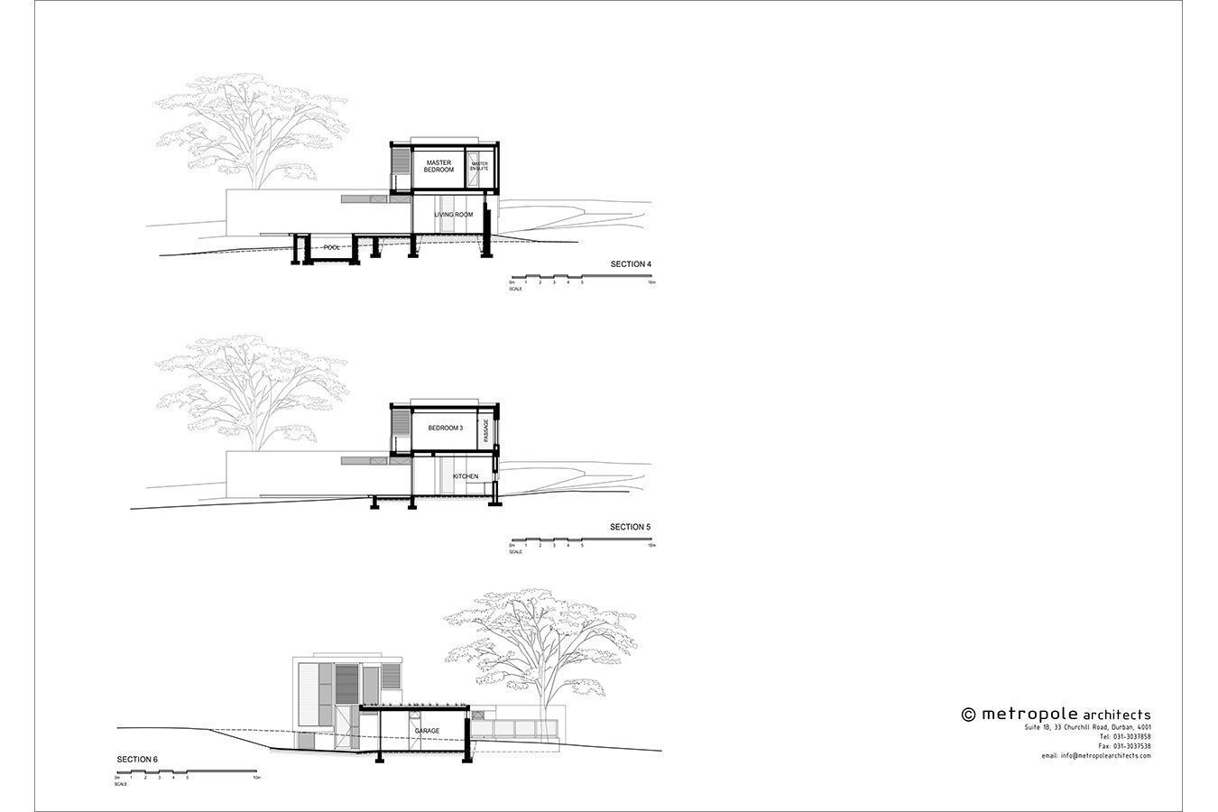 Sections. Courtesy Of Metropole Architects.