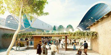 The Grand Central Market in Bata / MESURA
