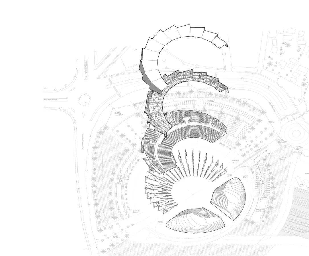 Axonometric View. © StudioMAAC